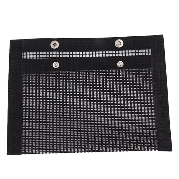 Bolsas para parrilla de malla para barbacoa, bolsas reutilizables para parrilla resistentes a la temperatura, para horno microondas de gas y carbón S (24x14cm/9,45x5,51in)