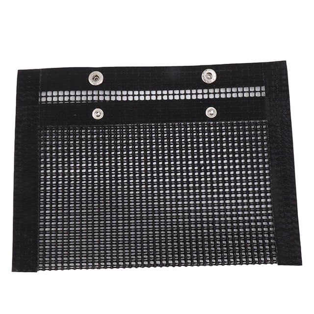Bolsas para parrilla de malla para barbacoa, bolsas reutilizables para parrilla resistentes a la temperatura, para horno microondas de gas y carbón S (24x14cm/9,45x5,51in)