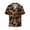 Leopard Print4, variant on offers the Leopard Print for Men's Casual Short-sleeved Shirt, a button-up collared shirt with a pocket, perfect for beach vacations and yacht travel in the Large size.