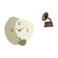 thumbnail image 1 of Reloj de pared silencioso, reloj decorativo, estatua vintage, figura de resina, artesanía, material creativo, sin , adecuado para regalar., 1 of 8