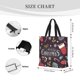 thumbnail image 3 of Balery Merry Christmas Bolsa de Mano para Mujeres con Cremallera, Bolsa de Gimnasio con Compartimentos, Bolsa para Laptop, Bolsa para Trabajo, 3 of 7