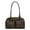 Brown, variant on Women Chic Hobo Bag Double Pocket PU Large Capacity Retro Handbag (Black) Shoulder Bags for Women