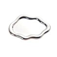 thumbnail image 2 of sunsanly Ceramic Jewelry Tray Trinket Dish Cloud Design Vanity Key Holder for Women Ring Holder Dish Silver Plate Bowl Room Decor Aesthetic Birthday Gift, 2 of 8