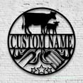 thumbnail image 3 of Craftnamesign Custom Grill Metal Wall Art LED Light, Custom Backyard BBQ Name Sign Home Decor, 3 of 5
