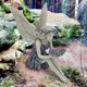 thumbnail image 3 of Estatua de jardín de hadas, escultura de jardín de estatua de hada de girasol, adorno de jardín de piedra para comedero de pájaros, figura de ángel realista, figuras de hadas para jardín al aire libre, 3 of 5