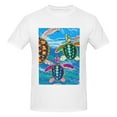 thumbnail image 4 of Bingfone Little Sea Turtles Men'S Loose Fit Short-Sleeve Pocket T-Shirt, 4 of 7