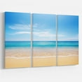 thumbnail image 2 of Designart Calm Blue Sea and Sky Canvas Wall Art, 2 of 4
