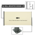 thumbnail image 4 of Outsunny 118" x 63" Retractable Side Awning Folding Privacy Screen Cream White, 4 of 10