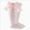 Z1004-Pink, variant on Caqnni Baby Girl Socks Eyelet Triple Lace Ruffle Socks Turn Socks Ankle Dress Sock for Toddler Dress Socks for 0-5 years Grils Gift,18-36 Months