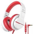 thumbnail image 1 of Auriculares para niños iClever HS19 con micrófono Limitador de volumen 85/94DB compartimiento Shareport plegables, 1 of 3