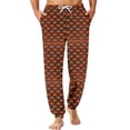 thumbnail image 2 of Mens Halloween Pajama Pants Hallowmas Pumpkins Bat Lounge Print Pj Pants Casual Loose Fit Comfortable Pjs Bottoms With Pockets, 2 of 5
