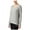 Grey - gray, variant on Rachel Roy Womens Side Zip Pullover Blouse, Grey, Small