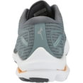 thumbnail image 3 of Mizuno Men's Wave Rider 25 Waveknit™ Running Shoe, Size 14, Trooper-Turbulence (Trtu), 3 of 8