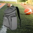 thumbnail image 1 of Mochila de baloncesto Bolsa Transpirable con compartimento para zapatos y pelotas Bolsa deportiva Multifuncional para hombre Mujer Bolsa de softball Bolsa de fútbol Gris shamjiam Mochilas de baloncesto, 1 of 8