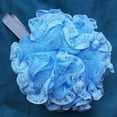 thumbnail image 4 of Bath Sponge Loofahs Mesh Pouf Bath Sponger Ball Body Scrubber Loofah Body Scrubber 1Pcs Blue, 4 of 5