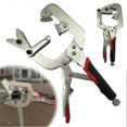 thumbnail image 3 of Welding Pliers Shape Clamps Adjustable Shaped Soldering Locking, 3 of 5