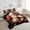 Cream, variant on Erosebridal Cherry Blossom Bedding King Comforter Set,Floral Flower Bedding Sets King with Comforter,Botanical Bedroom Decor,Reversible,Breathable,3-Piece