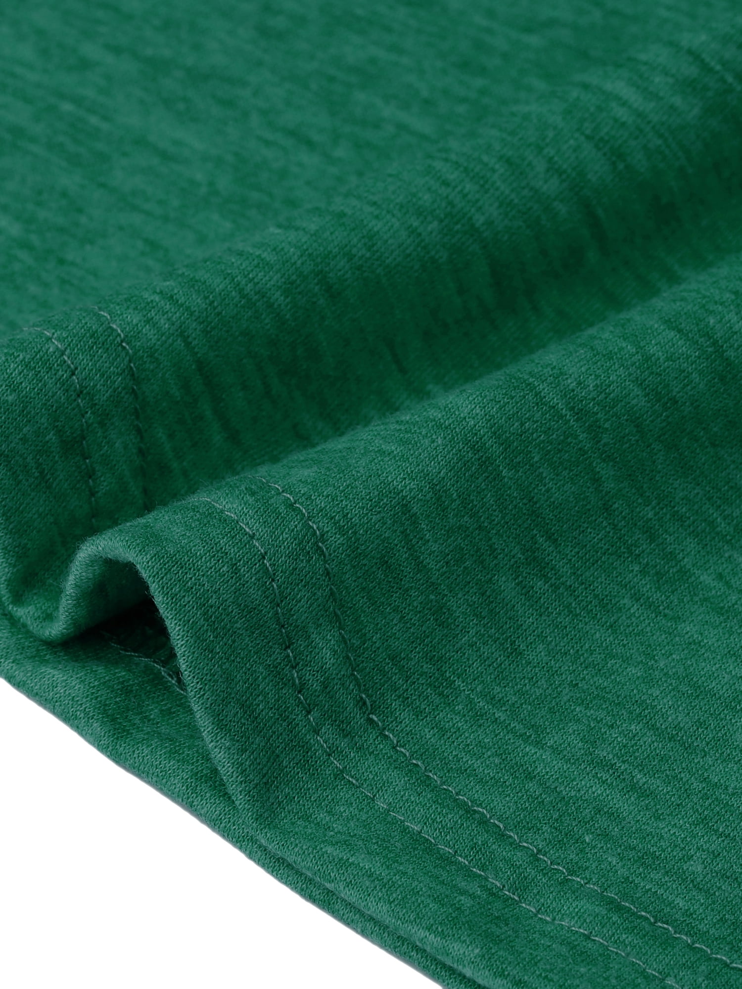 DARING DIVA Women's Plus  Crew Neck Pleated Casual Crew Neck Tunic Blouse 3X Dark Green
