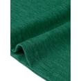 thumbnail image 6 of DARING DIVA Women's Plus  Crew Neck Pleated Casual Crew Neck Tunic Blouse 1X Dark Green, 6 of 6