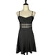 thumbnail image 3 of Guardurnaity Vestido de playa sin mangas con cuello en V y costuras de encaje para mujer Vestidos negro L Guardurnaity AP001718-03, 3 of 6