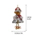 thumbnail image 3 of Xihbxyly Adornos Navideños para Personas Mayores, Colgantes de Campana de Papá Noel con Muñeco de Nieve Festivo, Accesorios de Tela para Árbol, Decoración Versátil para Fiestas En Casa, Ideal para Na, 3 of 3