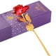 thumbnail image 2 of oro and rosa flores artificiales, siempre chapado en oro and rosa sumergido para , madre, novia, Valentín, de , rojo perfecl rosa eterna, 2 of 7