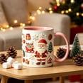 thumbnail image 6 of Talqzovs Christmas Mugs , Coffee Tea and Cocoa Cup with Handle Ceramic Mugs Holiday Xmas Decor Mug Christmas Gift for Family, 6 of 7