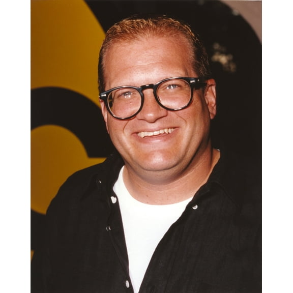 Drew Carey smiling in Black Coat Portrait Photo Print (24 x 30)