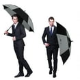 thumbnail image 5 of G4Free 47/54/62/68 Inch Automatic Open Golf Umbrella Oversize Extra Large Double Canopy Vented Windproof Waterproof Stick Umbrellas, 5 of 9