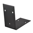 thumbnail image 4 of Unique Bargains L Forme 85x85x48mm Noir Cornière Angle Support 4 Pack, 4 of 5