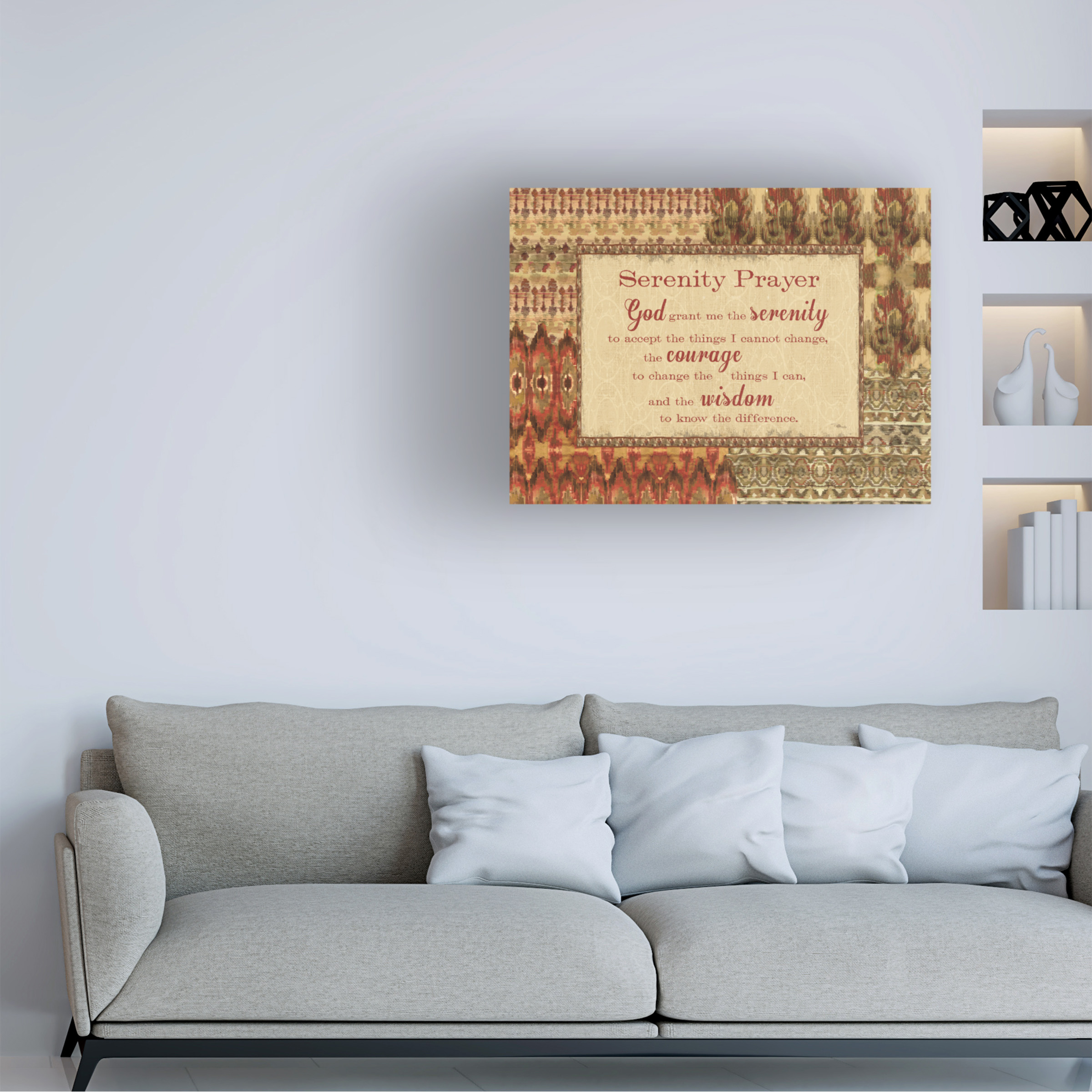 Trademark Fine Art 'Mirage IV Words' Canvas Art by Pela Studio