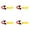 Yellow, variant on Waterproof 4pcs Safety Signaling Whistles Whistles 120dB for Kayaking Fishing Boating Swimming Portable
