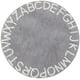 thumbnail image 1 of 1 Uds manta de poliéster (letras grises 60cm) Xemadio CZJJ-XM9-2, 1 of 6