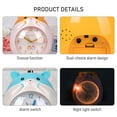thumbnail image 4 of Wweixi Kid's Room Alarm Clock Tabletop Clocks Decors Sleeping Remind Tool Yellow, 4 of 6