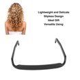 thumbnail image 3 of Diadema de Pelo Grueso y Rizado Aro de Pelo Herramienta de Fijación de Peinado con Estilo Ligero Diadema Grande de Pelo Grueso y Rizado Duradero para Maquillaje, 3 of 8