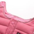 thumbnail image 4 of GYRATEDREAM Infant Toddler Baby Winter Snow Pants Down Puffer Warm Overall Boys Girls Zip up Snowsuit Windproof Fleece Lined for 6 Months-5 Years, 4 of 8