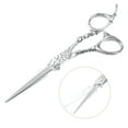 thumbnail image 4 of Hair Cutting Scissors Stainless Steel Razor Hair Trimming Scissors 6.9Inches Long Silver Tone, 4 of 6