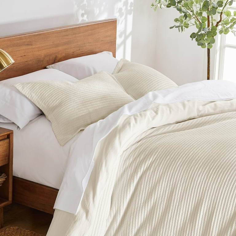 Levtex Home - Cloud Waffle Comforter Set - King Comforter +