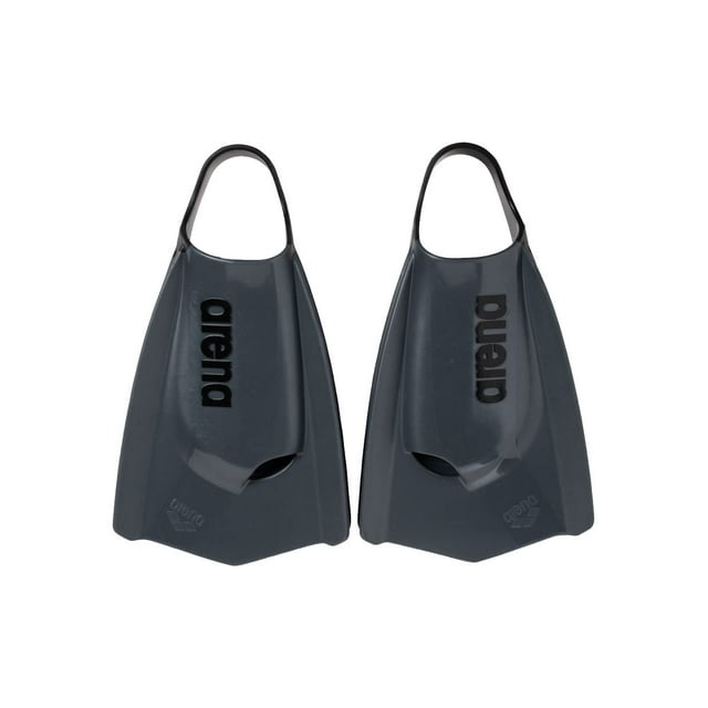 Aletas de entrenamiento de natación Arena Powerfin Pro II unisex negras 6-7