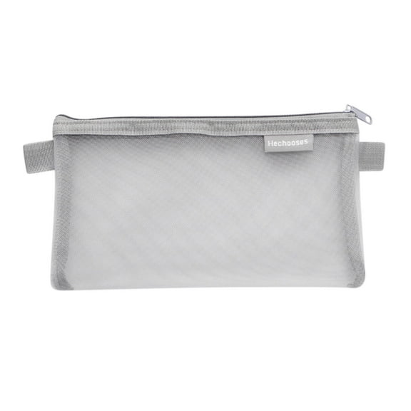 FFENYAN Transparent Pencil Case Blank Canvas Zipper Pouch For DIY CraftCanvas Makeup Bags With Canvas Cosmetic Bag Multi Purpose Travel Bags Pen Pencil Case