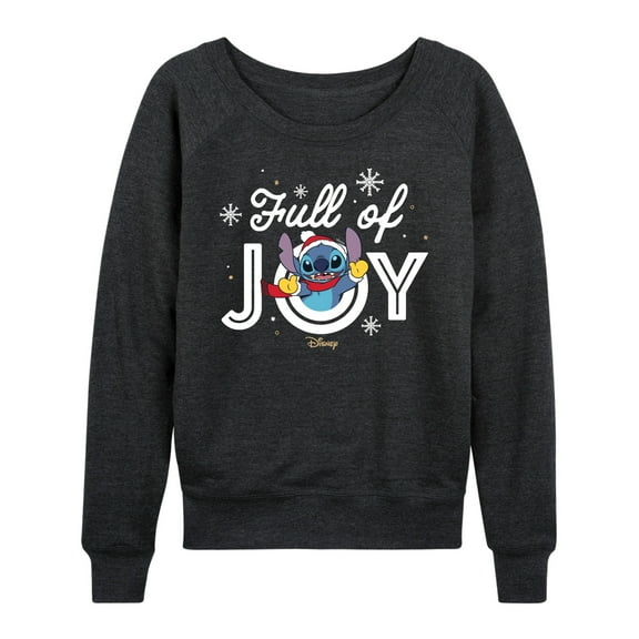 Lilo & Stitch - Full Of Joy - Women's Lightweight French Terry Long Sleeve Shirt