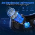 thumbnail image 4 of VR Glasses Full-Screen Virtual Reality 3D Glasses VR Set 3D Virtual Reality Goggles, Adjustable VR G, 4 of 5
