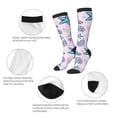 thumbnail image 3 of Pofeuu Sea Shells 3 Print Stockings, Adult Running Hiking Socks for Youth and Adult, 3 of 6