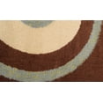 thumbnail image 4 of Home Dynamix Optimum Collection Brown Circles Area Rug, 4 of 5