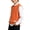 Orange, variant on Kids Sweater Vest Crew Neck Sleeveless Pullover Ribbed Trim Decorative Label Detail Classic Fit Everyday School Layering