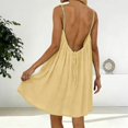 thumbnail image 5 of SRZYMJ Backless Cami Dress Backless Dress House Dress for Women Sleeveless Long Cami Lounge Dress Backless, 5 of 9