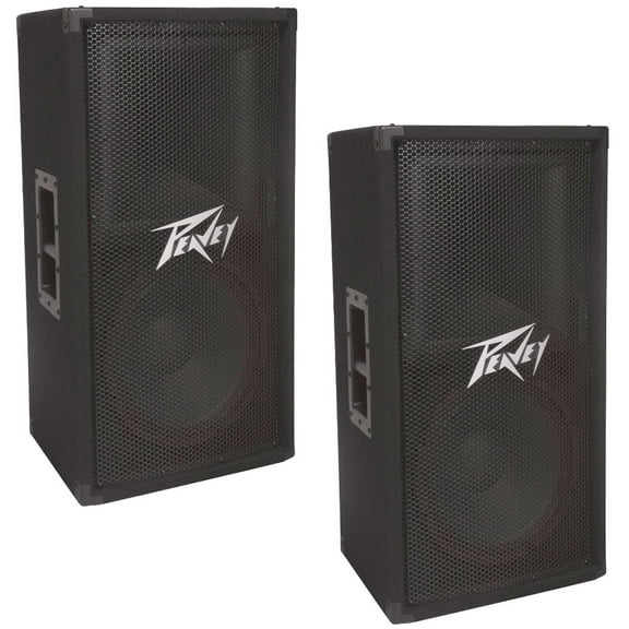 Peavey (2) Pv112 Pro Audio DJ Single 12" Passive 2-Way 800W Pa Speaker Pair New