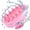 Pink, variant on Scalp Massager Shampoo Brush, Hair Scalp Scrubber Shower Hair Brush Head Massager for Stress Relax Hair Growth, Dandruff Brush Scalp Exfoliator for Women Men Kids Pets, Black