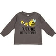 thumbnail image 3 of Inktastic Future Beekeeper Honey Bee Boys or Girls Long Sleeve Toddler T-Shirt, 3 of 5