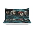 thumbnail image 4 of Pirates of The Caribbean 3-Piece Bedding Set Duvet Cover Set Soft Warm And Comfortable Soft Bed Set with 1 Duvet Cover And 2 Pillowcases for Bedroom, 4 of 8